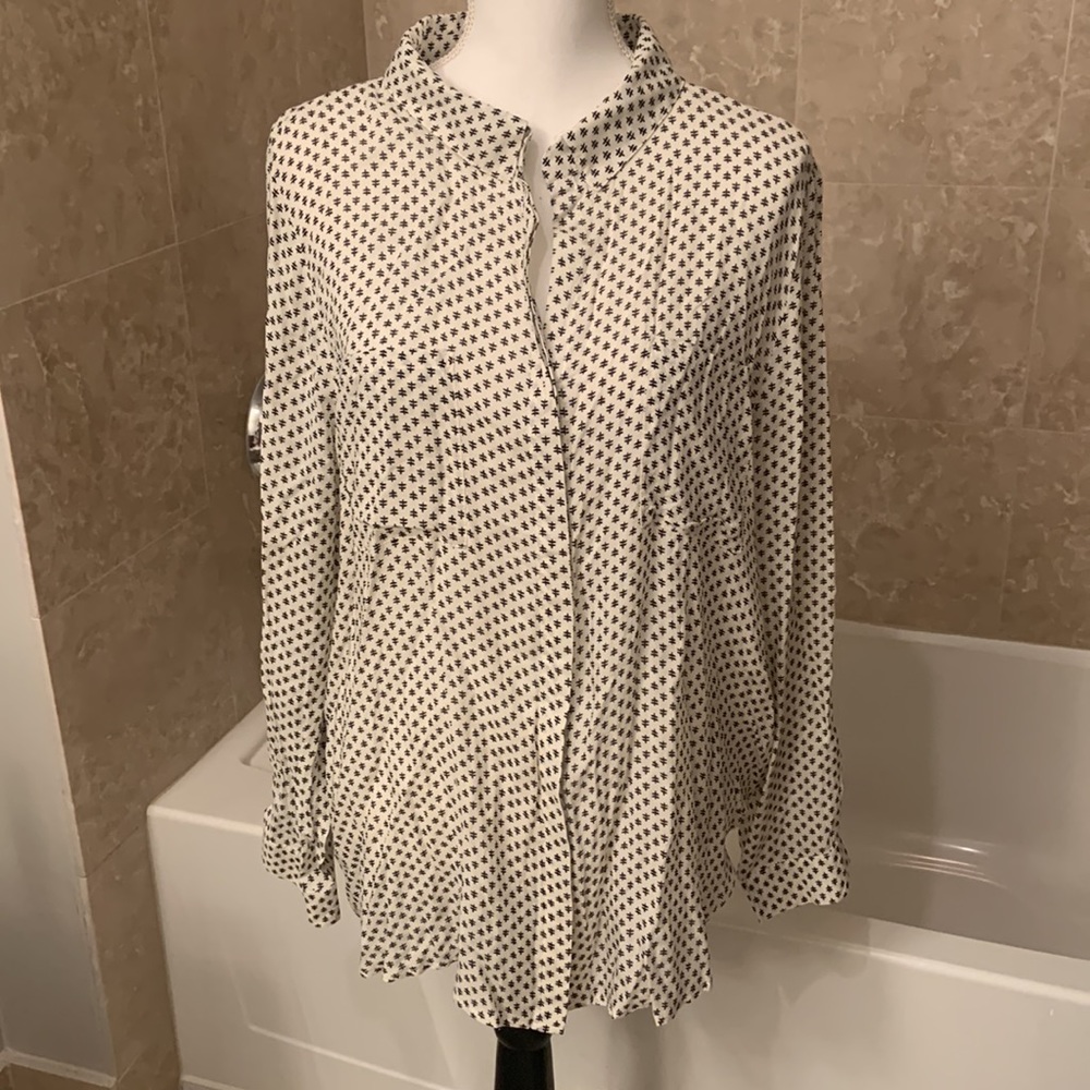 Solitaire Patterned Blouse - Picture 2 of 15